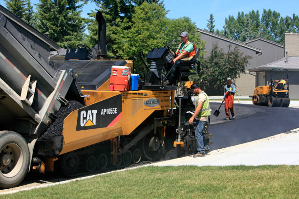 Permeable Paver Driveway in Litchfield, MI